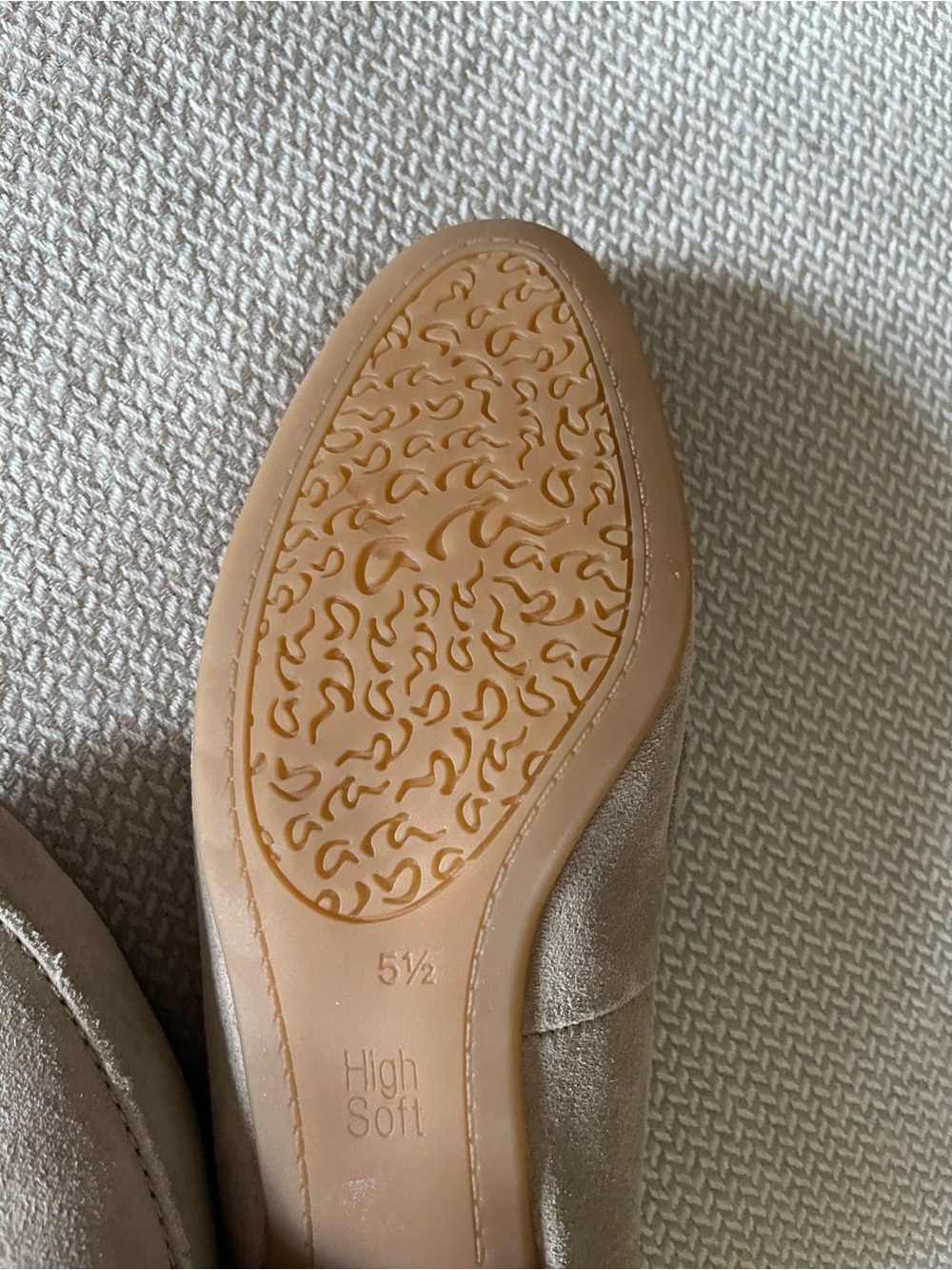 ARA High Soft Women's Kent Suede Beige Loafers US Size 8 - Picture 8 of 11